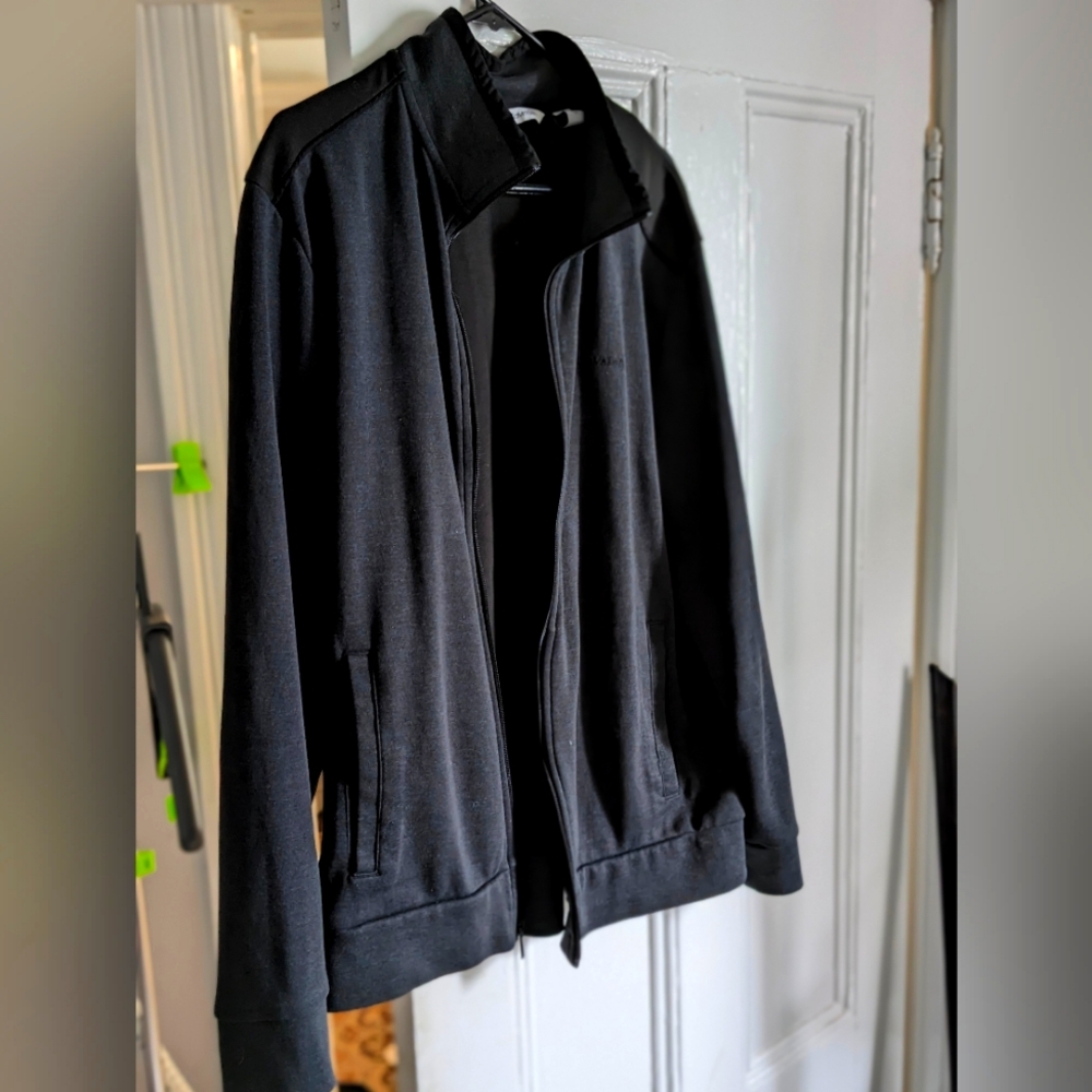 Calvin Klein jacket size large gray